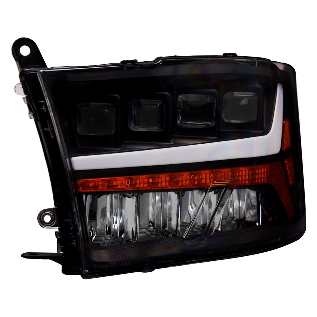 Alpha Owls 7180093 Tri Pro LED Headlight For 2009-2018 Ram 1500 Halogen Mdls