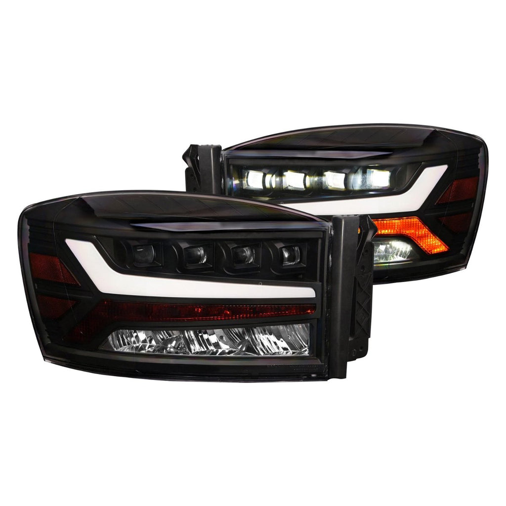 Alpha Owls 7180123 Quad Pro LED Headlight For 2006-2008 Ram 1500