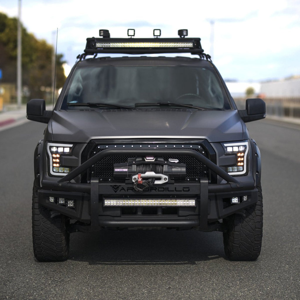 Alpha Owls 7180390 Quad Pro LED Headlight For 2015-2017 F-150 Halogen Mdls