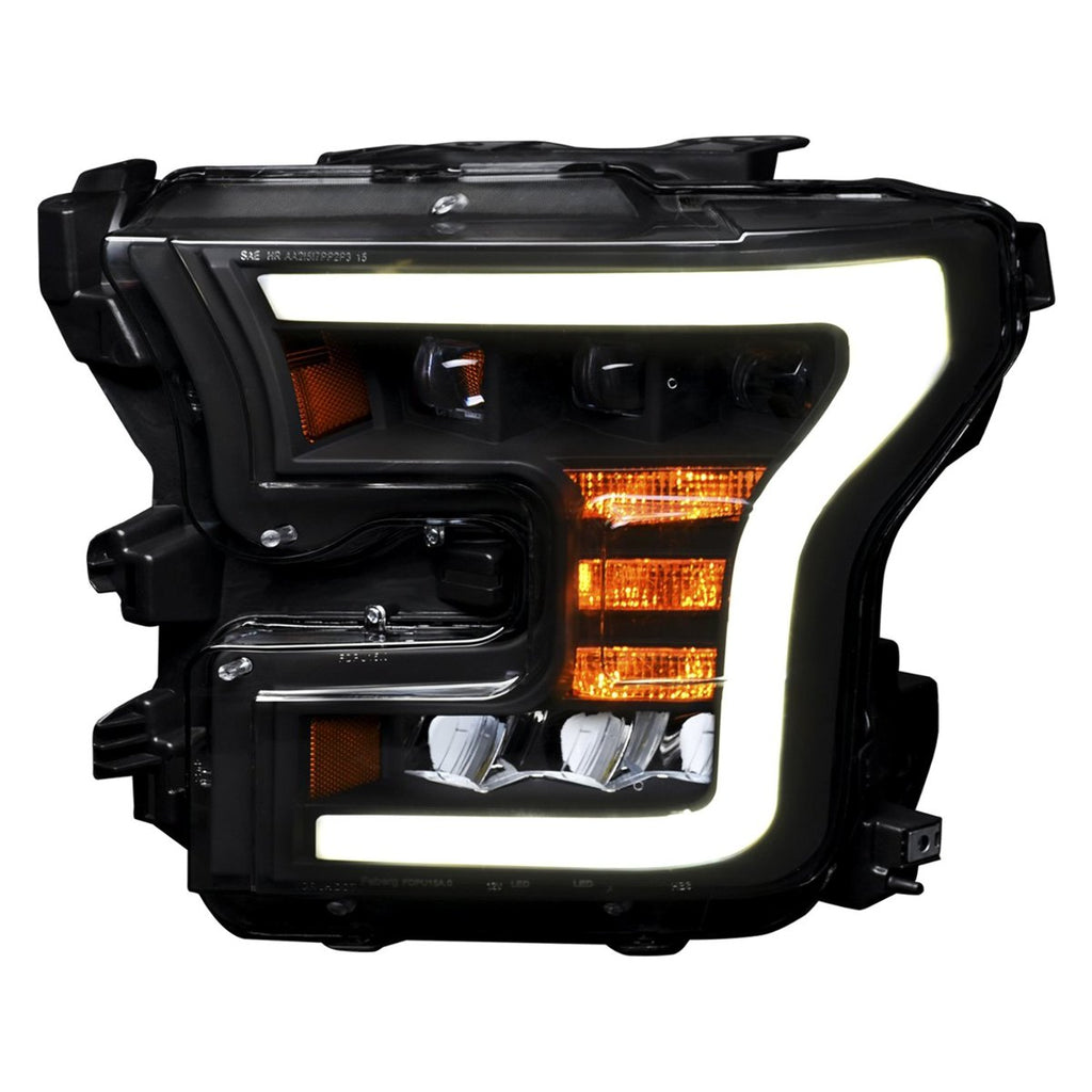 Alpha Owls 7180390 Quad Pro LED Headlight For 2015-2017 F-150 Halogen Mdls