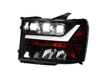 Load image into Gallery viewer, Alpha Owls 7180406 Tri Pro LED Headlight For 2007-2013 Sierra 1500