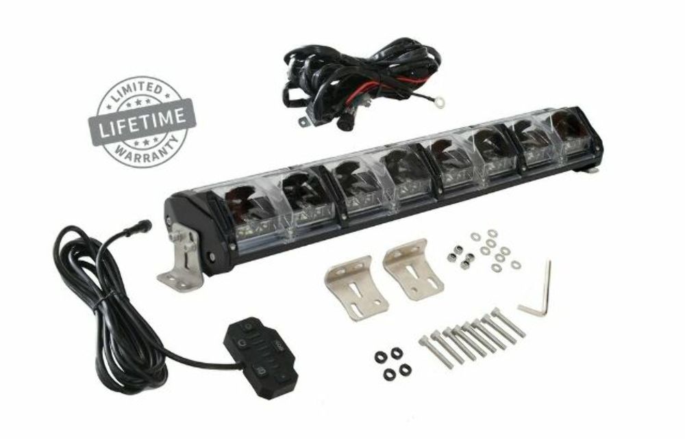Overland 15010201 20" LED Light Bar w Variable Beam DRL RGB Back Light