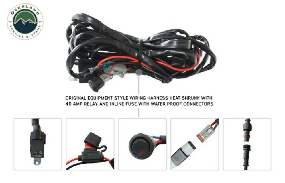 Overland 15010501 50" LED Light Bar w Variable Beam DRL RGB Back Light