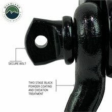 Load image into Gallery viewer, Overland 19109901 Receiver Mount Recovery Shackle 3/4&quot; 4.75 Ton Black