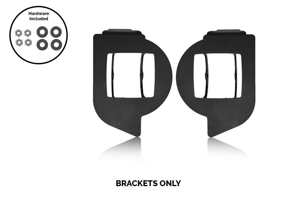 Cali Raised LED LED Fog Light Pod Mounting Brackets For 14-21 4Runner