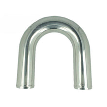 Load image into Gallery viewer, BOOST Products Aluminum Elbow 180 Degrees w 101mm 4&quot; OD Mandrel Bent Polished