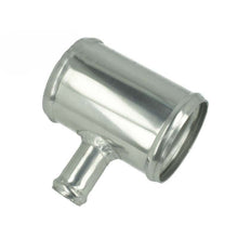 Load image into Gallery viewer, BOOST Products Aluminum T-piece Adapter 50mm 2&quot; OD w 25mm 1&quot; OD Connection