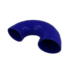 Load image into Gallery viewer, BOOST Products Blue Silicone Elbow 180 Degrees 8mm 5/16&quot; ID