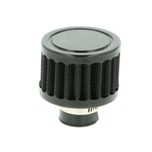 Load image into Gallery viewer, BOOST Products Black Crankcase Breather Filter w 12mm 15/32&quot; ID Connection