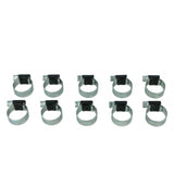 BOOST Products 10 Pack HD Clamps Black 8-14mm 5/16 - 35/64