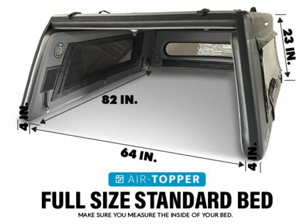 Flated AIRTOP-LONG1-22 Air-Topper Inflatable Truck Bed Topper Long Bed