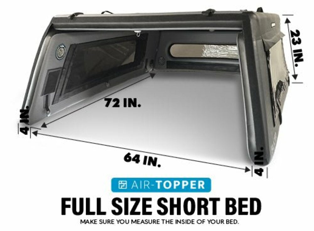 Flated AIRTOP-LONG1-22 Air-Topper Inflatable Truck Bed Topper Long Bed