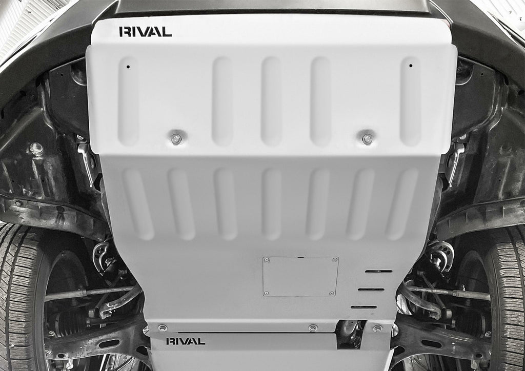 Rival 4x4 Aluminum Radiator And Engine Skid Plate For 2019-2021 Forester