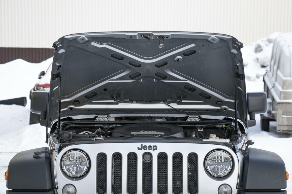 Rival 4x4 Hood Lifts Set Of 2 For 2007-2018 Wrangler JK