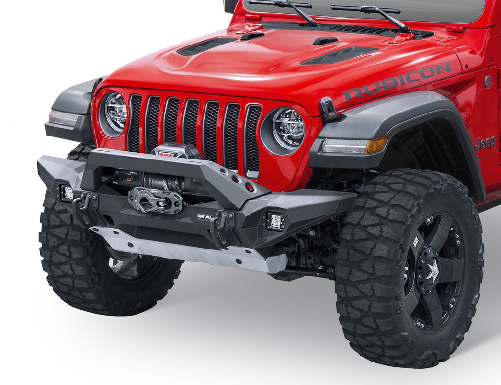 Rival 4x4 Full Width Front Bumper For 07-22 Wrangler JK JL | 20-22 Gladiator JT