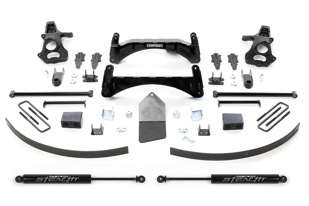 Fabtech K1027M Basic Lift System w/Shocks Fits 07-13 Sierra 1500 Silverado 1500