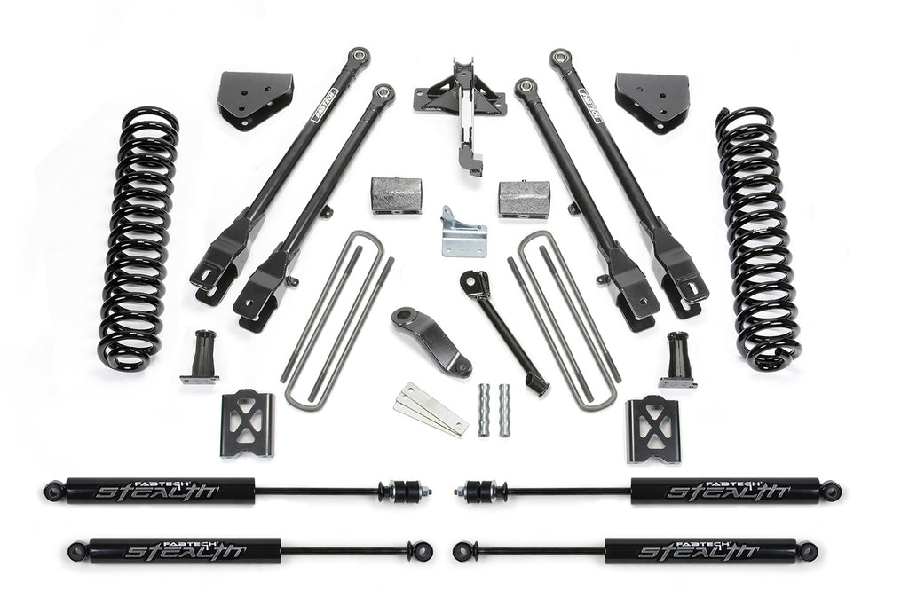 Fabtech K2013M 4 Link Lift System Fits 05-07 F-250 Super Duty F-350 Super Duty