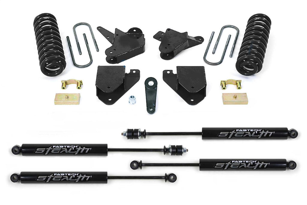 Fabtech K2097M Basic Lift System w/Shocks Fits F-250 Super Duty F-350 Super Duty