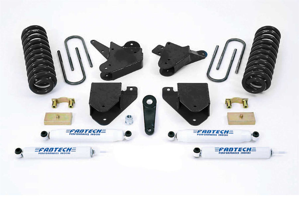 Fabtech K2099 Basic Lift System w/Shocks Fits F-250 Super Duty F-350 Super Duty