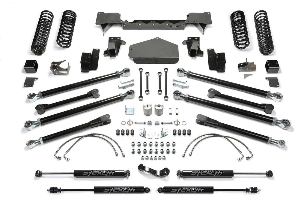 Fabtech K4072M Crawler Long Travel Lift System Fits 07-18 Wrangler (JK)