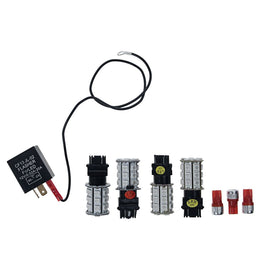 Drake Muscle SD-8993-FOX-TL LED Tail Light Kit Fits 89-93 Mustang