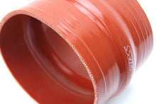 Load image into Gallery viewer, HPS SHC-138-L6-HOT 1-3/8&quot; ID 6&quot; 4-ply Aramid Orange Silicone Hump Coupler Hose