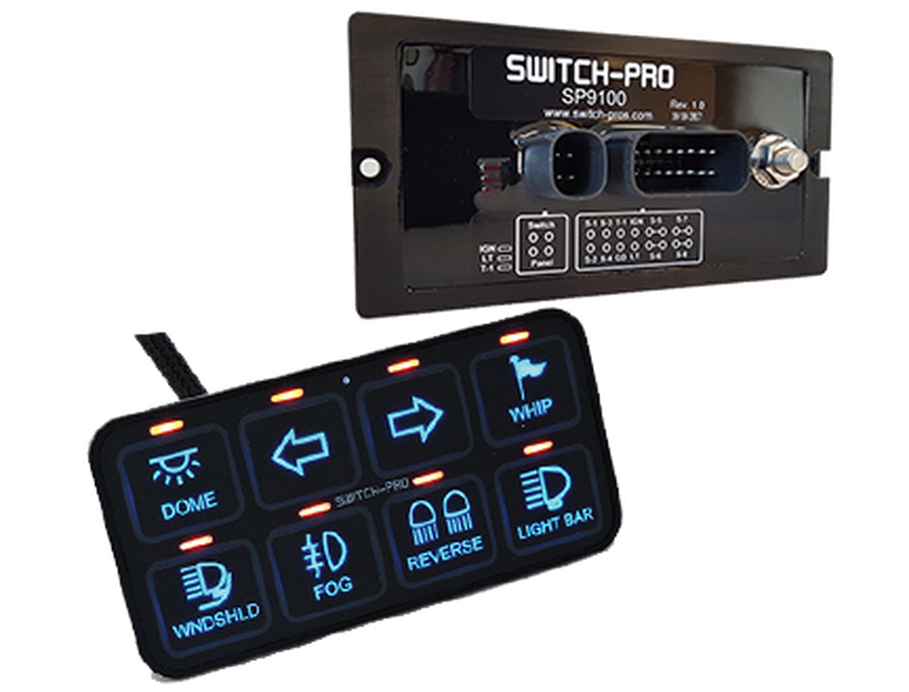 Switch-Pros SP-9100 8 Switch Panel Power System