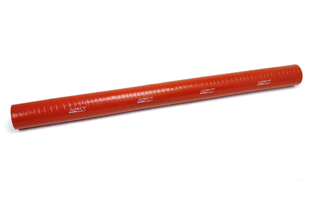 HPS ST-3F-700-HOT 7" ID 3 Feet 6-ply Orange Silicone Coolant Tube Hose