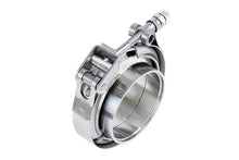 Load image into Gallery viewer, HPS Stainless Steel 5&quot; V Band Clamp Kit Stainless Steel Flanges Quick Release